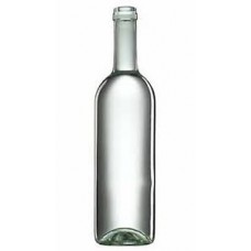 Üveg boros fehér, zöld 0,75 L 
